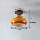 GobekUsa LED Ceiling Lamp Japanese Style Glass Modern Living Room Lighting