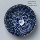 Japanese blue and white kung fu tea cup dining room porcelain bowl by Decorbites