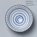 Japanese blue and white kung fu tea cup dining room porcelain bowl by Decorbites
