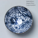 Japanese blue and white kung fu tea cup dining room porcelain bowl by Decorbites