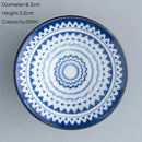 Japanese blue & white ceramic kung fu tea cup set dining room porcelain by Decorbites