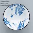 Japanese blue & white ceramic kung fu tea cup set dining room porcelain by Decorbites