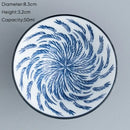 Japanese blue & white ceramic kung fu tea cup set dining room porcelain by Decorbites