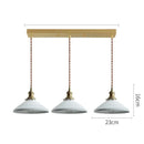 GobekUsa Ceramic LED Pendant Light: Japanese Style, Nordic Design, Modern Living Room Hanging Lamp