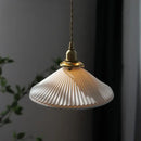 GobekUsa Ceramic LED Pendant Light: Japanese Style, Nordic Design, Modern Living Room Hanging Lamp