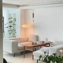 GobekUsa Handwoven Silk Ball Wall Light: Japanese Design for Living Room and Bedroom