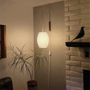GobekUsa Handwoven Silk Ball Wall Light: Japanese Design for Living Room and Bedroom