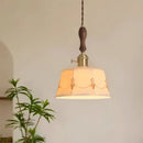 GobekUsa Ceramic LED Pendant Lights: Japanese Style for Living Room, Bedroom, Dining Room