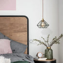 GobekUsa Glass LED Pendant Lamp: Handmade Japanese Style Adjustable Hanging Light Fixtures