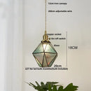 GobekUsa Glass LED Pendant Lamp: Handmade Japanese Style Adjustable Hanging Light Fixtures