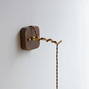 GobekUsa Ceramic LED Wall Light: Japanese Style Fixture, Home Decor for Bedroom & Living Room