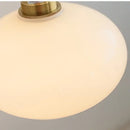 GobekUsa Japanese Style LED Wall Sconce White Glass Rotate Pull Chain Stair Light Fixtures
