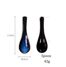 Japanese style deep blue ceramic salad bowl set dining room tableware by Decorbites