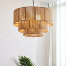 GobekUsa Hemp Rope Pendant Lights Wall Sconce for Living Room Bedroom Japanese Style