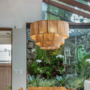 GobekUsa Hemp Rope Pendant Lights Wall Sconce for Living Room Bedroom Japanese Style