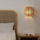 GobekUsa Hemp Rope Pendant Lights Wall Sconce for Living Room Bedroom Japanese Style