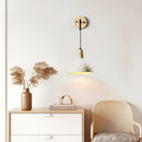 GobekUsa Japanese Style LED Wood Wall Light with Pull Chain Switch for Bedroom and Restaurant