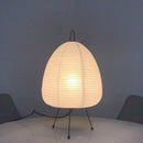 GobekUsa Japanese Style Rice Paper Desk Lamp for Home Decor, E27 Bedroom & Study Room Lighting