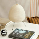 GobekUsa Japanese Style Rice Paper Table Lamp for Living Room Bedroom, Study, Hotel