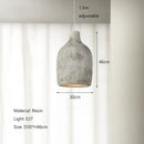 GobekUsa Japanese Style Resin Pendant Lights for Home Decor and Lighting Needs