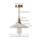 GobekUsa Ceramic LED Hanging Lamp Japenese Style Pendant Lighting for Home Deco