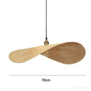 GobekUsa Bamboo Chandelier: Japanese Tatami Teahouse Hanging Lamp for Living Room and Bedroom