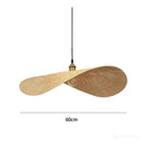 GobekUsa Bamboo Chandelier: Japanese Tatami Teahouse Hanging Lamp for Living Room and Bedroom