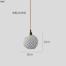 GobekUsa Ceramic LED Pendant Lights: Japanese Style, Copper Nordic Modern Design