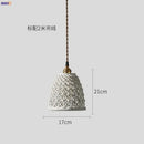 GobekUsa Ceramic LED Pendant Lights: Japanese Style, Copper Nordic Modern Design