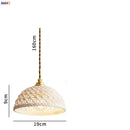 GobekUsa Ceramic LED Pendant Lights: Japanese Style, Copper Nordic Modern Design