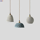 GobekUsa Ceramic LED Pendant Lights: Japanese Style, Copper Nordic Modern Design