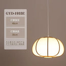 GobekUsa Bamboo Pendant Lamp: Japanese Zen Tea Room Hanging Light for Home Decor