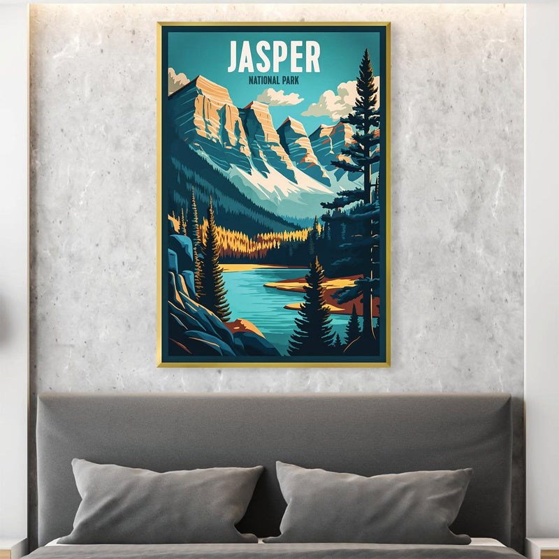 Jasper National Park Canvas