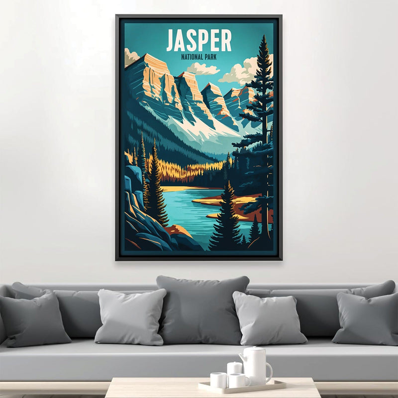 Jasper National Park Canvas