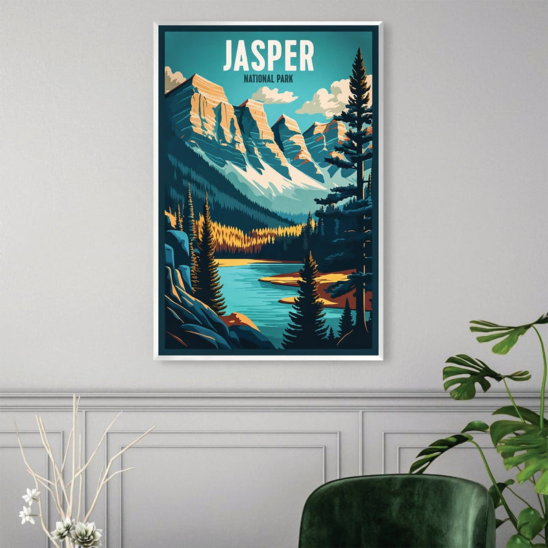 Jasper National Park Canvas