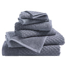 Cotton Diamond Waffle Weave Bath Towel Set - Grayson Collection by Great Bay Home
