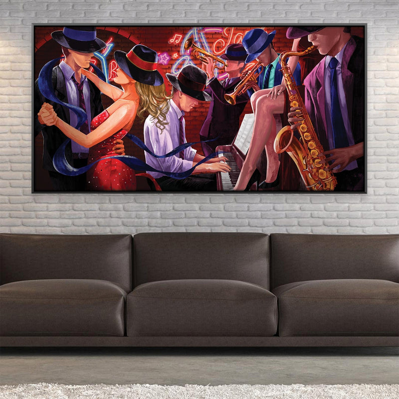 Jazz Nights Canvas