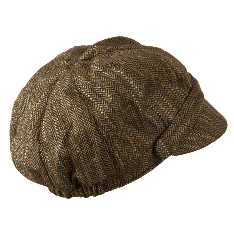 Jimi-Wool  Blend Cabbie With Button Band Detail