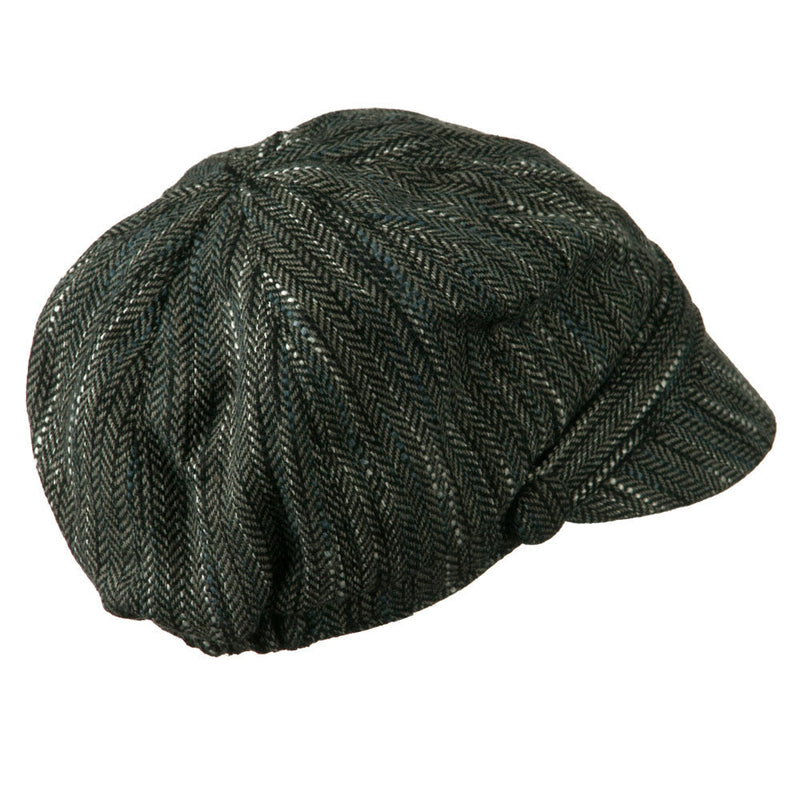 Jimi-Wool  Blend Cabbie With Button Band Detail