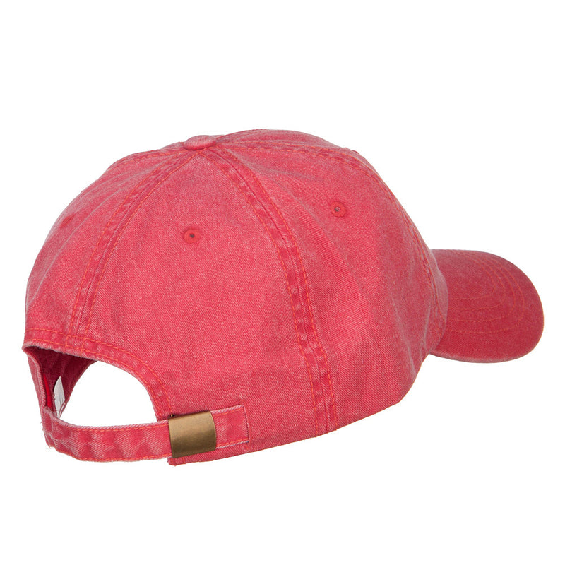 Big Size Washed Pigment Dyed Cap