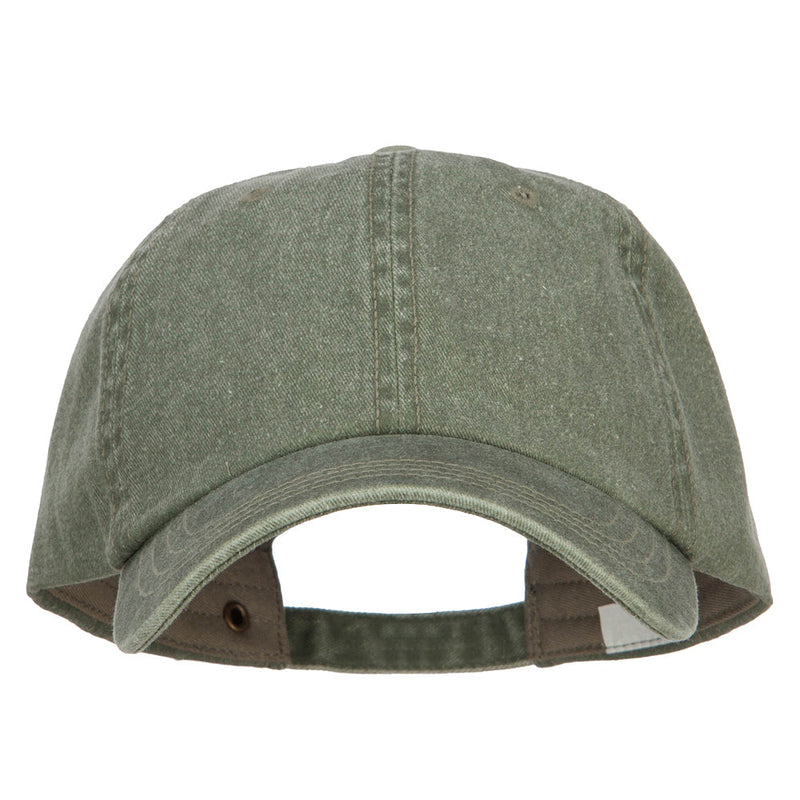 Big Size Washed Pigment Dyed Cap