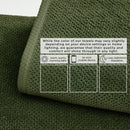 Cotton Textured Bath Towel Set - Acacia Collection by Great Bay Home