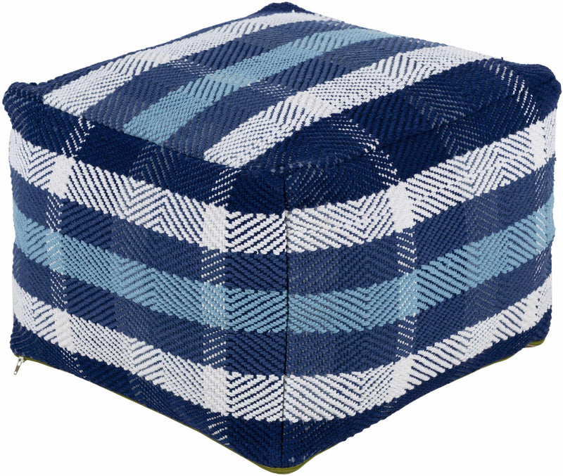 Rohrenbach Dark Blue Pouf