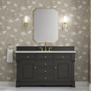 James Martin Brookfield 60" Single Bathroom Vanity, Black Onyx