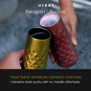 Paragon Stainless Steel Champagne Flute in Gold by Viski