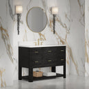 James Martin Lucian 48" Single Bathroom Vanity, Carbon Oak