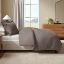 100% Cotton Honeycomb Waffle Duvet Set - Mattea Collection by Great Bay Home