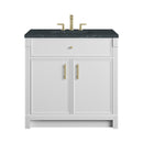 James Martin Bellshire 36" Single Bathroom Vanity, Bright White
