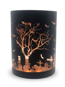 Halloween Candle Holder by Jersey Art Glass