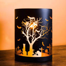 Halloween Candle Holder by Jersey Art Glass